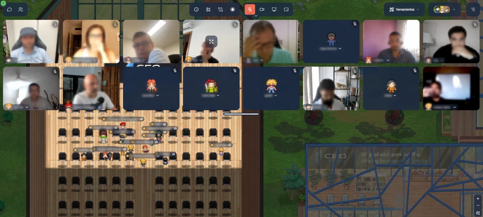 Campus gamificado de CEO Legion